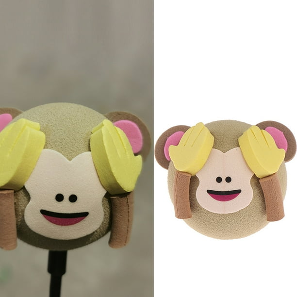 1Pc Cute monkey car suv antenna pen topper aerial EVA ball decor toy gift_ti 1Pc Cute monkey car suv antenna pen topper aerial EVA ball decor toy gift_ti